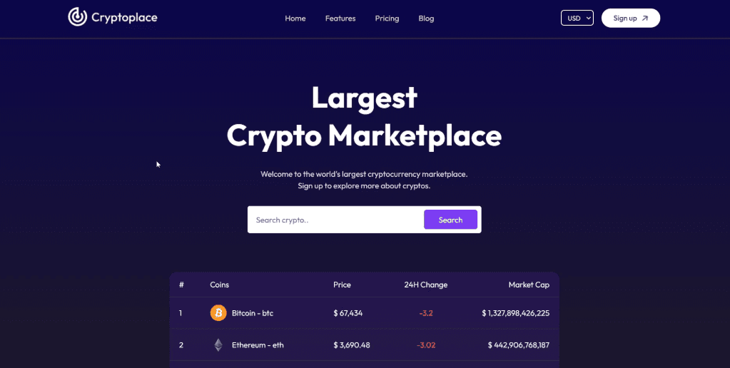 CryptoPlace